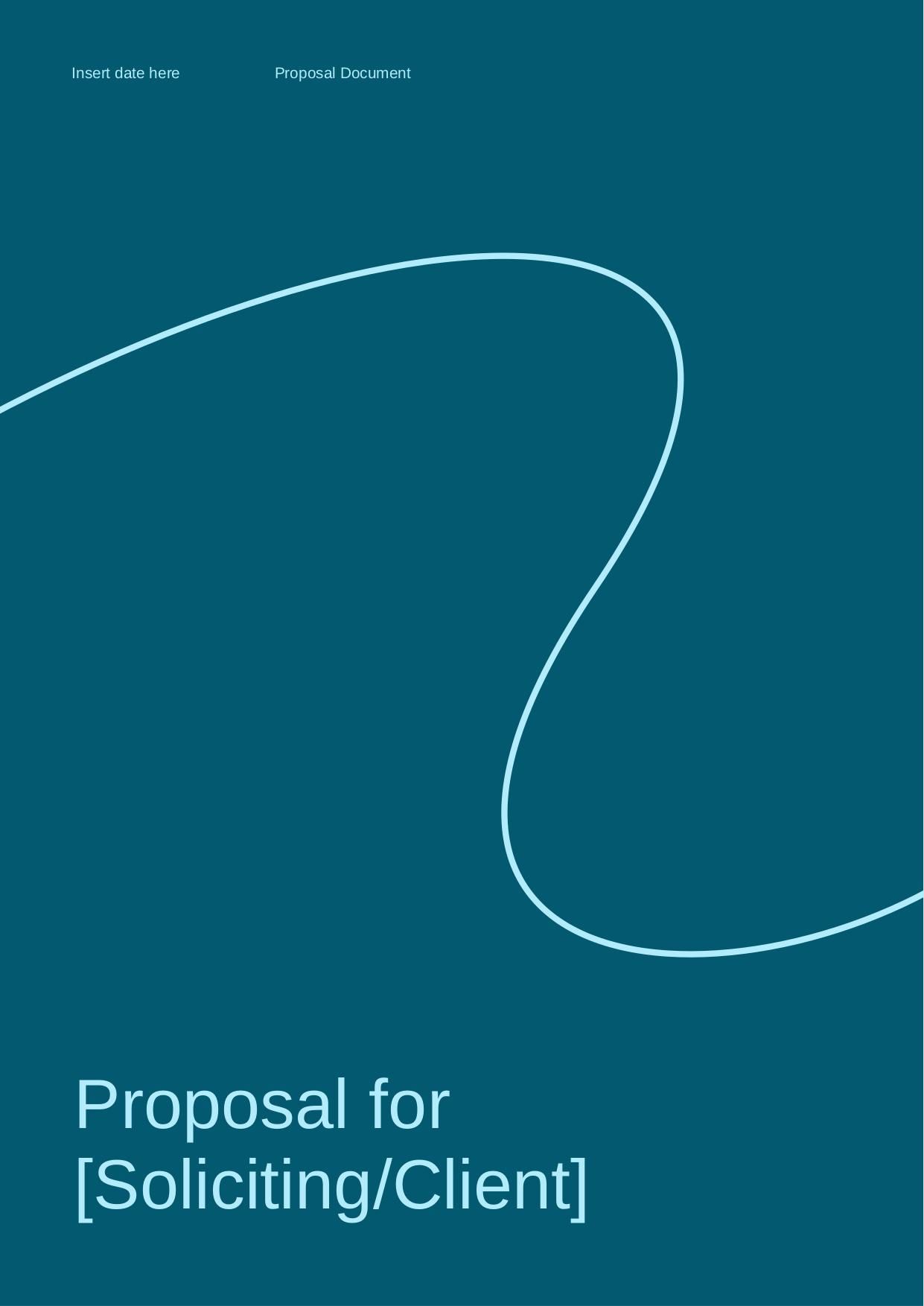 Formally Solicited Business Proposal Template Fill and sign online